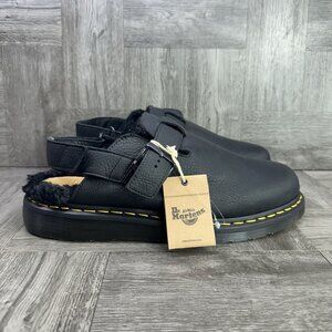 Dr. Marten's Jorge II Women's size 10 Leather Slingblack Lined Mules